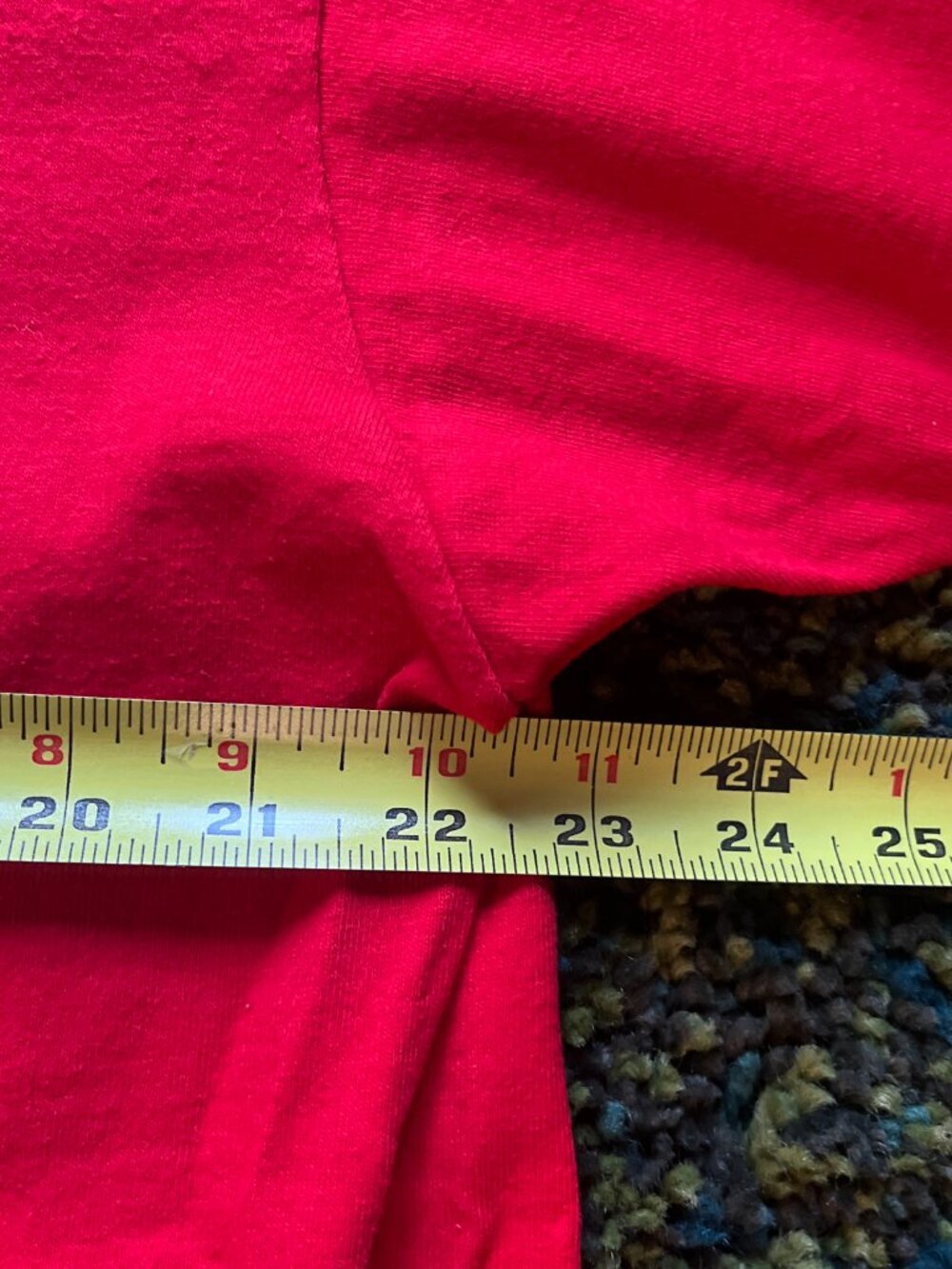Fruit of the Loom Oh Yes Toronto! Vintage Red T (XL) - Picture 6 of 6